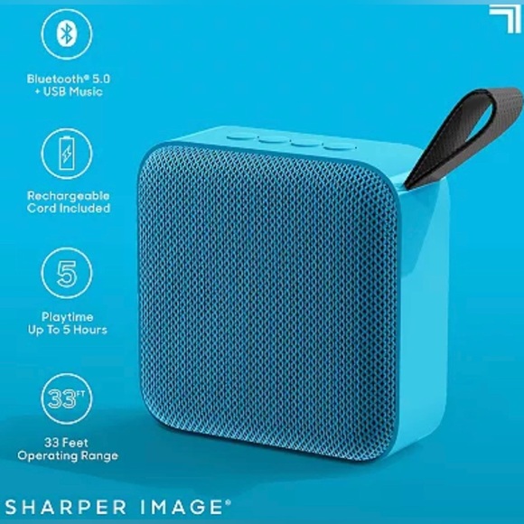 Sharper Image Louder As One 3-in. Wireless Speaker -gray - Picture 3 of 4